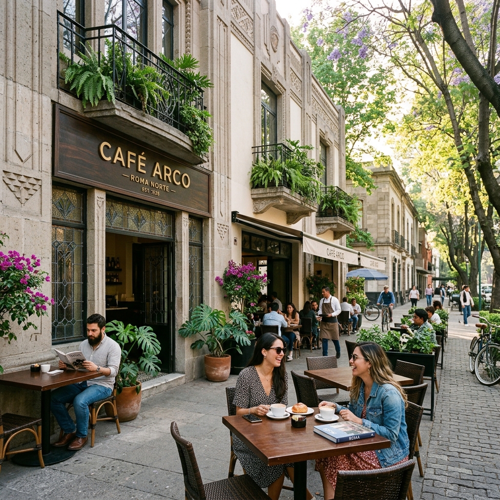 Roma Norte: Hipster y Art Déco